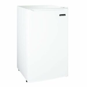 Magic Chef MCBR350 19 Inch Wide 3.5 Cu. Ft. Compact Refrigerator with Freezer White Refrigeration Appliances Compact Refrigerators Compact