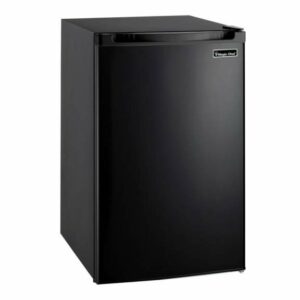 Magic Chef MCBR440 20 Inch Wide 4.4 Cu. Ft. Compact Refrigerator with Freezer Black Refrigeration Appliances Compact Refrigerators Compact