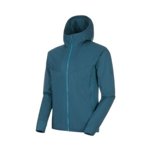 Mammut Rime IN Flex Hooded Jacket Wing Teal Md