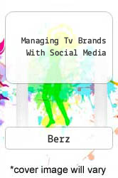 Managing Tv Brands With Social Media