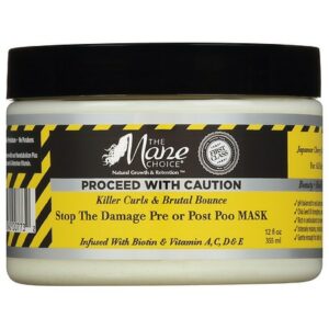Mane Choice Caution Curls! Mask - 12.0 fl oz