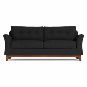 Marco Queen Size Sleeper Sofa, Memory Foam Mattress, Coal