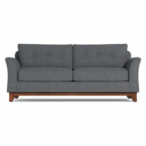 Marco Queen Size Sleeper Sofa, Memory Foam Mattress, Smoke