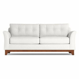 Marco Queen Size Sleeper Sofa, Memory Foam Mattress, Snowfall