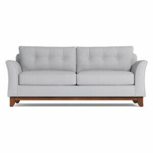 Marco Queen Size Sleeper Sofa, Memory Foam Mattress, Stone