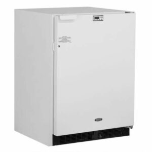 Marvel Scientific MS24FAS4L 24 Inch Wide 4.7 Cu. Ft. Laboratory Freezer with MicroSentry™ II Temperature Control White Medical Appliances