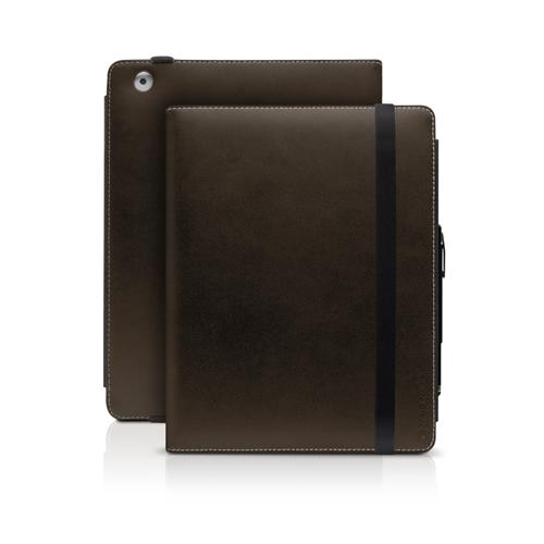 Marware EcoVue Leather Folio-Style Case for Apple iPad 2, 3 and 4G (Brown) - AHEV16