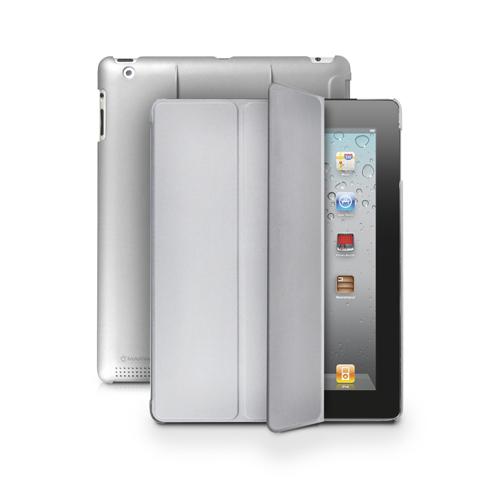 Marware MicroShell Folio Case for Apple iPad 3 (Silver) - AHMF1W