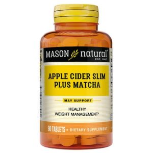 Mason Natural Apple Cider Slim Plus Matcha Tablets - 90.0 ea