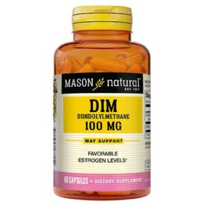 Mason Natural DIM Diindolylmethane 100 mg Capsules - 60.0 ea