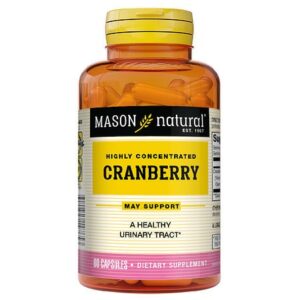 Mason Natural Highly Concentrated Cranberry Capsules - 60.0 ea