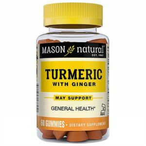 Mason Natural Turmeric with Ginger Gummies - 60.0 ea