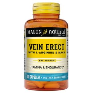 Mason Natural Vein Erect, Capsules - 80.0 ea