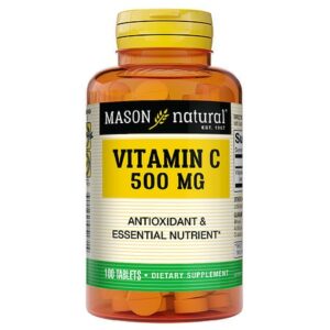 Mason Natural Vitamin C 500 Tablets - 100.0 ea