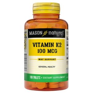Mason Natural Vitamin K2 Menaquinone - 100.0 ea