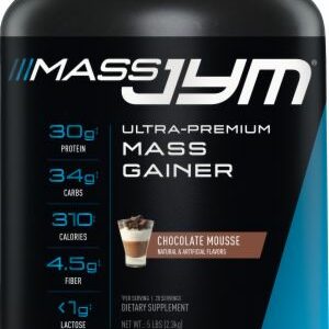 Mass JYM Mass Gainer Protein Powder Chocolate Mousse 5 Lbs. - Protein Powder JYM Supplement Science