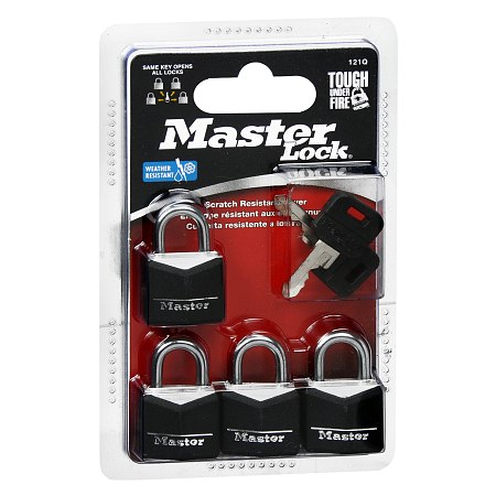 Master Lock Padlock - 4.0 Each