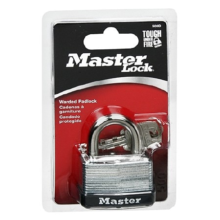 Master Lock Warded Padlock - 1.0 Each