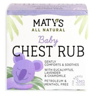 Maty's All Natural Baby Chest Rub - 1.5 oz