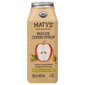 Maty's Organic Mucus Cough Syrup - 6.0 fl oz