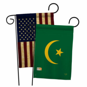 Mauritania Flags of the World Nationality Garden Flags Pack