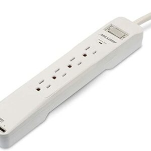 Maximm 4-outlet Power Strip Surge Protector