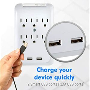 Maximm Multi-outlet Wall Adapter (2 Pack)