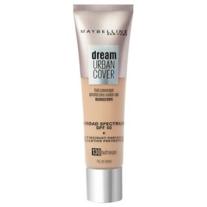Maybelline Dream Urban Cover Full Coverage Foundation Makeup, SPF 50 - null