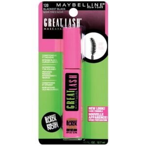 Maybelline Great Lash Curved Brush Washable Mascara - 0.43 fl oz
