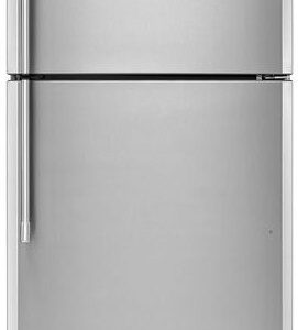 Maytag 21 Cu. Ft. Fingerprint Resistant Stainless Steel Top-Freezer Refrigerator With EvenAir Cooling Tower