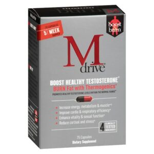 Mdrive Boost & Burn Dietary Supplement - 75.0 ea