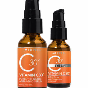 MedPeel Eye Cream & Serum - 3x Vitamin C Face & Eye Rejuvenation Serums