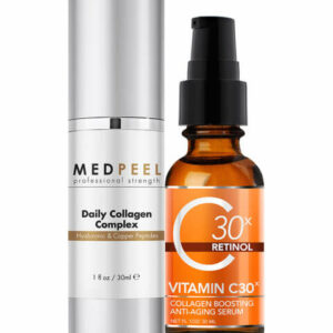 MedPeel Skin Serums & Treatments - Retinol Vitamin C Collagen Complex Kit