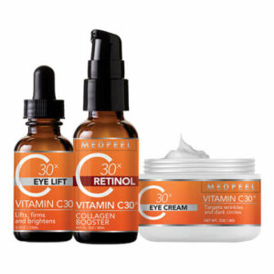 MedPeel Women's Eye Cream & Serum - MedPeel Eye Lift Kit & Vitamin C & Retinol Serum