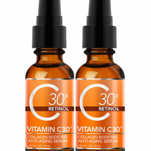 MedPeel Women's Skin Serums & Treatments - C30x Vitamin C Retinol Serum - Set of Two