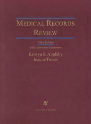 Medical Records Review, 2000 Supplement