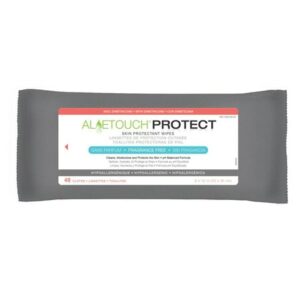 Medline Aloetouch Protect Dimethicone Skin Protectant Wipes Fragrance Free - 48.0 ea x 12 pack