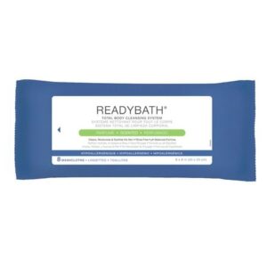 Medline ReadyBath Total Body Cleansing Standard Weight Washcloths Scented - 8.0 ea x 30 pack