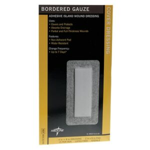 Medline Sterile Bordered Gauze 4x8 - 15.0 ea