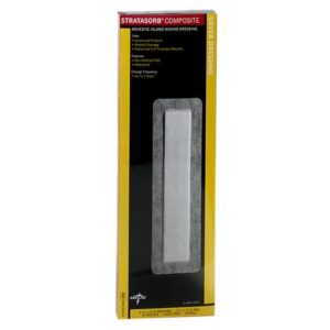 Medline Stratasorb Composite Dressing 4x14 - 10.0 ea