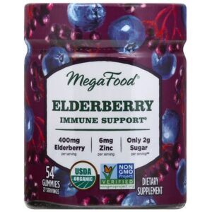 MegaFood Elderberry Immune Support Gummies Berry - 54.0 ea