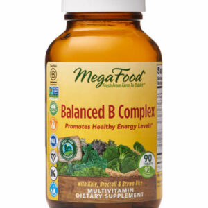 MegaFood Vitamins & Supplements - Balanced B Complex Supplement - 1 Bottle of 90