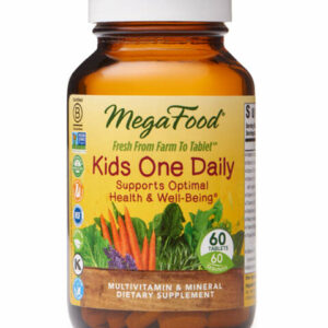 MegaFood Vitamins & Supplements - Kids One Daily Supplement - 1 Bottle of 60