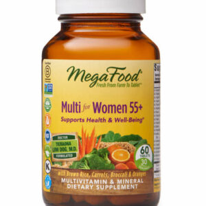 MegaFood Vitamins & Supplements - Women 55+ Multi Supplement - 1 Bottle of 60