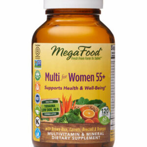 MegaFood Vitamins & Supplements - Women 55+ Supplement - 1 Bottle of 60