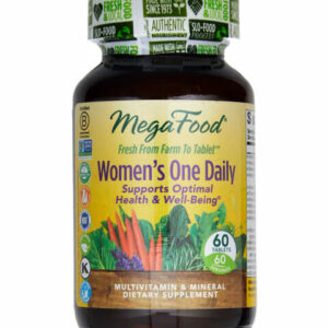 MegaFood Vitamins & Supplements - Womens One Daily Supplements - 1 Bottle of 60