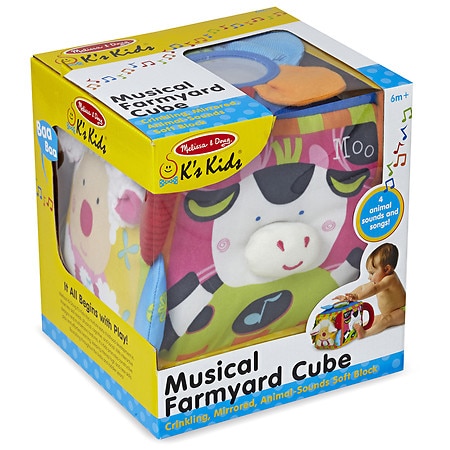 Melissa & Doug Musical Farmyard Cube - 1.0 ea