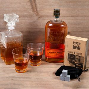 Men's Whiskey Night with Bulleit Bourbon Frontier Whiskey by GiftBasket.com