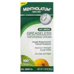 Mentholatum Greaseless Vaporizing Cream - 1.76 oz