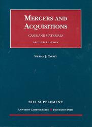 Mergers and Acquisitions-2010 Supplement